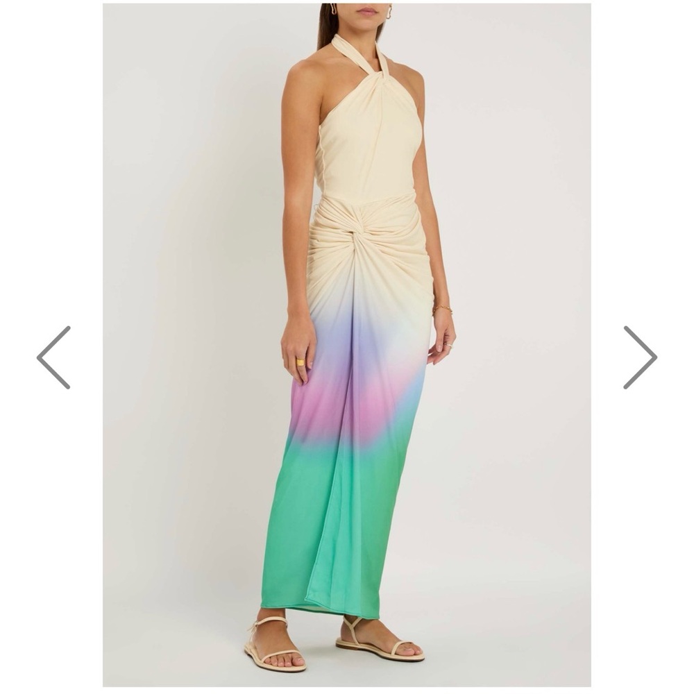 NWT Baobab Linus giorgia‎ maxi dress large in chai